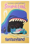 Original Disneyland Storybook Land Silk-Screened Park Attraction Poster