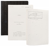 JAWS Script from 1974 -- Revised Final Draft Screenplay Runs 123pp. Plus 96pp. of Storyboards