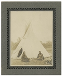 19th Century Cabinet Photo of Two Native American Women