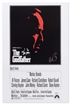 Al Pacino Signed 16 x 24 Photo of The Godfather Movie Poster