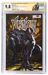 Tom Hardy & Todd McFarlane Signed Venom #1 Comic Book -- CGC Encapsulated & Graded 9.8