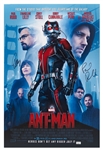 Paul Rudd and Evangeline Lilly Signed 16 x 24 Photo of the Ant-Man Poster<br>