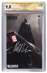 Robert Pattinson Signed Detective Comics with The Batman Cover Artwork -- Encapsulated by CGC