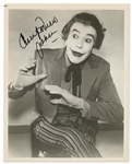 Cesar Romero Signed 8 x 10 Photo as the Joker from Batman -- With PSA/DNA COA