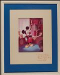 Mickey Mouse Print Signed by Walt Disney -- With PSA/DNA COA