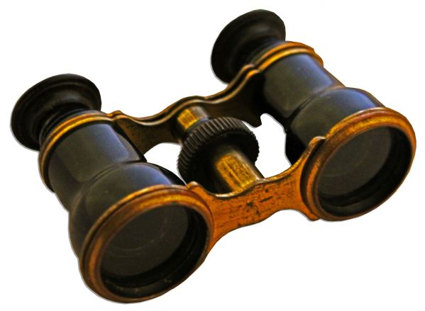 Abraham Lincoln's Opera Glasses -- Pair He Brought to Ford's Theatre and Held in His Hands at The Time of His Assassination -- Thrilling Piece of History From the Night That Forever Changed America