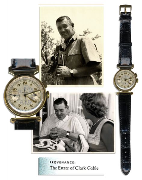 Clark Gable's Own Vintage Rolex Wristwatch