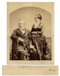 President Rutherford B. Hayes Signed Photograph -- Scarce Large Photo Measures 15 x 20.5