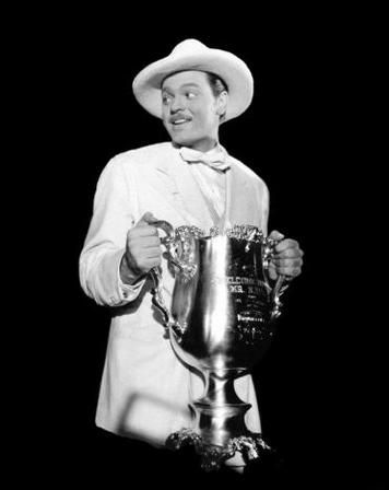 Orson Welles Screen-Used Trophy From ''Citizen Kane'' -- the Iconic Trophy That Orson Welles Holds During the Film, Symbolizing the Height of Kane's Power & Ambition -- Measures 1.5 Feet Tall