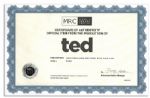 Mark Wahlberg Screen-Worn ''Ted'' Wardrobe -- With COA From Production Company