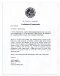 Apollo 15 Flown 6'' x 4'' Malta Flag -- Signed & Inscribed ''Flown to the Moon on Apollo 15'' by NASA Astronaut Al Worden -- Near Fine -- Also With COA by Worden