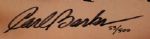 Carl Barks Signed Limited Edition Donald Duck Poster -- 24'' x 36'' Numbered ''53/500'' With Disney COA -- Near Fine