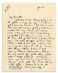 Dwight Eisenhower WWII Letter to His Wife -- ''...I love you, sweetheart - have I told you?? Don't forget me - you are all I have...''