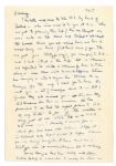 Dwight Eisenhower WWII Autograph Letter Signed -- ''...we thought we were cute as the devil...We are having a hard time lately with flying...'' -- With Original Enveloped Also Signed by Eisenhower