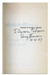 Harry Truman Signed Two Volume Set of ''Memoirs'' -- Both Volumes Signed