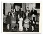 King George VI's Personal Attache Case -- With Royal Crest and ''G VI R'' Mongrammed in Gold