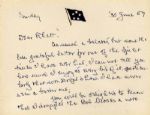 Charming Letter from Famed WWII Admiral William Halsey -- ''...a grateful letter for one of the finest times I have ever had. I cannot tell you how much I enjoyed every bit of it...''