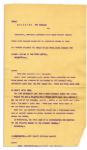 UPI News Bulletins as Martin Luther King, Jr. Assassination Unfolded -- ''...Dr. Martin Luther King was shot...late today in Memphis...Police rushed the negro civil rights leader to a hospital...''