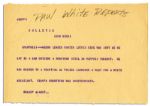 UPI News Bulletins as Martin Luther King, Jr. Assassination Unfolded -- ''...Dr. Martin Luther King was shot...late today in Memphis...Police rushed the negro civil rights leader to a hospital...''