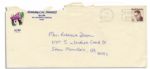 Infamous Tate Murderer Charles ''Tex'' Watson Typed Prison Letter Signed -- ''...I made an A in my college class. Praise God! I learned a lot too...''