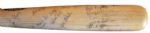 Larry Jansen Special Issue World Series Bat Signed by the 1951 Giants Team -- Bobby Thomson, Willy Mays, Larry Jansen and 24 More -- With PSA/DNA COA