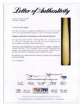 Larry Jansen Special Issue World Series Bat Signed by the 1951 Giants Team -- Bobby Thomson, Willy Mays, Larry Jansen and 24 More -- With PSA/DNA COA