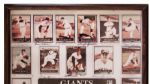 1951 New York Giants 16'' x 20'' Team-Signed Photo From Larry Jansen's Estate -- Signed by 24 Team Members Including Willie Mays & Bobby Thomson -- From Estate of Larry Jansen