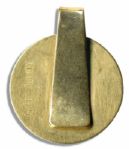 Larry Jansen's Engraved 14k Gold San Francisco Giants 1962 National League Champions Money Clip -- From His Personal Estate