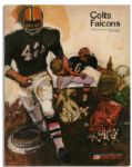 Lot of Ten 1960's Colts Programs