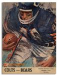 Lot of Ten 1960's Colts Programs