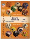 Lot of Ten 1960's Colts Programs