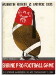 Lot of Ten 1960's Colts Programs
