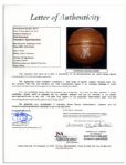 Jeremy Lin Signed Basketball -- With JSA COA