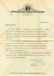 Ted Healy 1937 Typed Letter Signed on MGM Letterhead -- ...My latest picture, which will be shown in your neighborhood theatre shortly, is MAN OF THE PEOPLE...