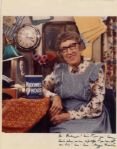 Margaret Hamilton 8 x 10 Signed Photo -- ...we can sip coffee & you can tell me ALL!...Maggie Hamilton -- Fine