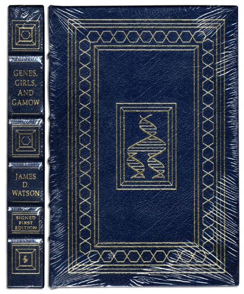 James Watson Signed Copy of Genes, Girls, & Gamow: After the Double Helix