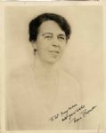 Eleanor Roosevelt Signed Photo To W. Carey Wilson with good wishes Eleanor Roosevelt -- 8 x 10 Matte -- Light Wear, Else Fine