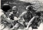 Original World War II 10 x 8 Black and White Glossy Press Photo -- 82nd Airborne Division, 308th Regiment Writing Letters Prior to D-Day