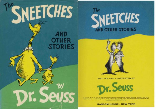 Dr. Seuss The Sneetches and Other Stories First Edition, First Printing