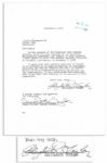 Elizabeth Taylor 1947 Contract Signed