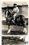 Western Movie Star Tom Mix Signed 8 x 10 Photo