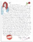 Blaze Starr Autograph Letter Signed -- Regarding a Tryst in the White House with JFK -- ...I told J.F.K. about my fantasy with the Lincoln bedroom. He said lets go...