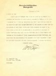 William Taft Signed Letter as Supreme Court Chief Justice Regarding the Tuskegee Institute -- ...Major Moton in his way is as essential to the uplift of the negro as Booker Washington was...