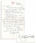 General George Marshall Autograph Letter Signed -- 1949 Seasons Greetings to NASA Head James Webb