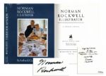 Norman Rockwell Signed Copy of His Biography, Illustrator -- Inscribed to fellow Vermonters