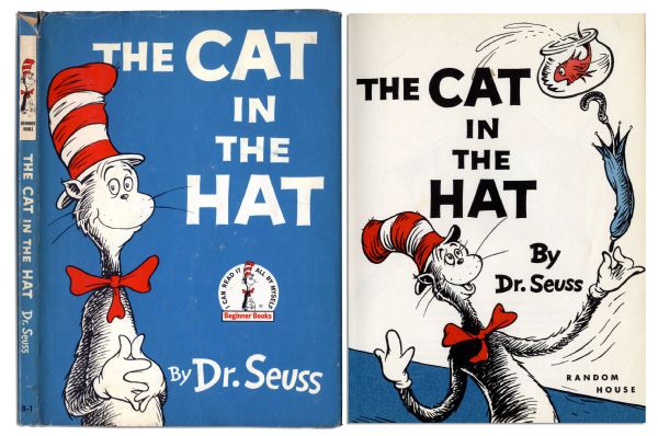 Dr. Seuss The Cat in the Hat -- Early 1957 Edition