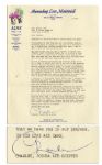 Infamous Tate Murderer Charles Tex Watson Typed Prison Letter Signed -- ...I made an A in my college class. Praise God! I learned a lot too...