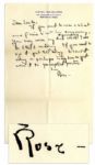 Rose Kennedy Autograph Note Signed -- ...you may wear my dress at your wedding which I wore to Ethels wedding...
