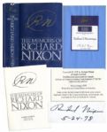 Richard Nixon RN: The Memoirs of Richard Nixon Signed 