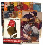 Lot of Ten 1960s Colts Programs